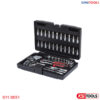 Bộ khẩu tay vặn 1/4 inch KS Tools 911.0651