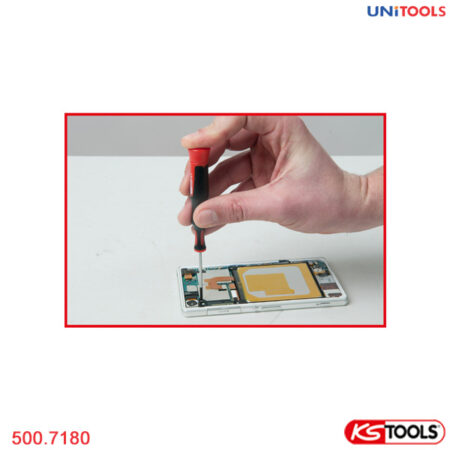 Bộ tô vít và kìm chính xác 10 chiếc KS Tools 500.7180-1