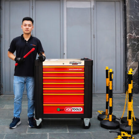 tủ dụng cụ sửa chữa ô tô điện hybrid vf8 vf9 ks tools