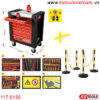 Tủ dụng cụ 164 món sửa ô tô điện cách điện 1000V KS Tools