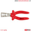 Kìm tuốt dây cách điện 1000V VDE 117.1272 KS Tools