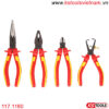 Bộ kìm cách điện 1000V VDE model 117.1160 KS Tools