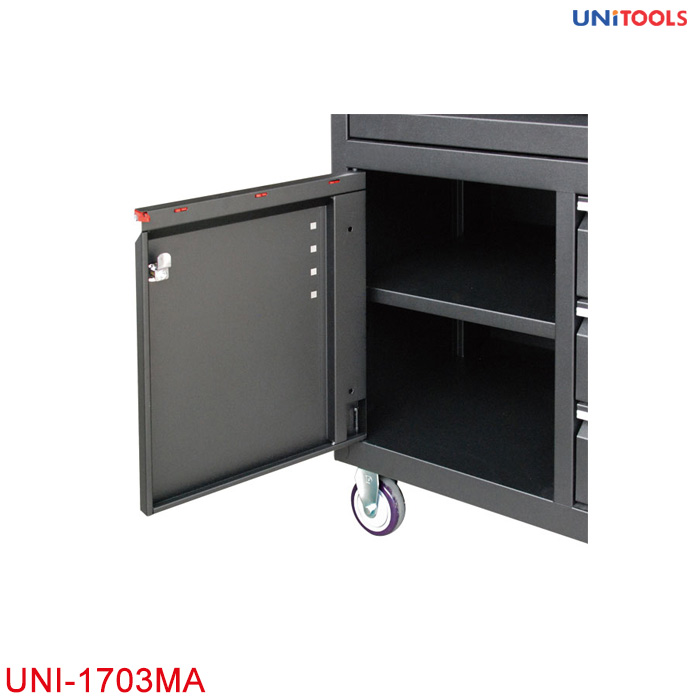 Tủ dụng cụ 5 ngăn chữ nhật kết hợp giá treo UNI-1703MA