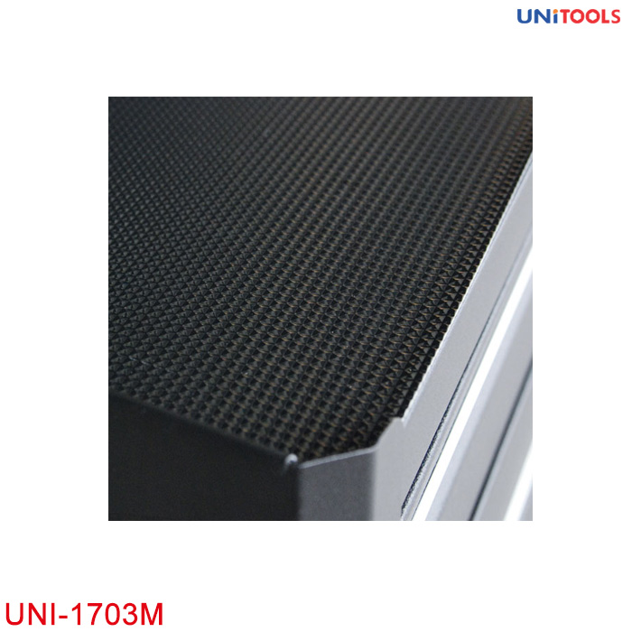 Tủ dụng cụ chữ nhật 5 ngăn mặt bàn rộng có bánh xe UNI-1703M-2