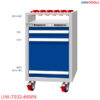 Tủ đựng dao cụ CNC HSK-40 có bánh UNI-7032-66MN