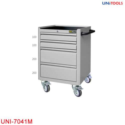 Tủ đựng dụng cụ 4 ngăn UNI-7041M có bánh xe di động
