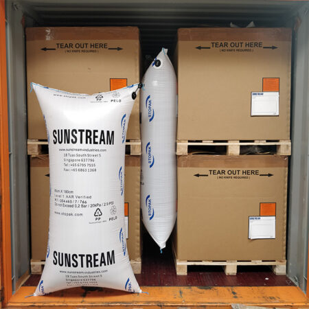 ảnh Túi khí chèn hàng (chèn lót) container