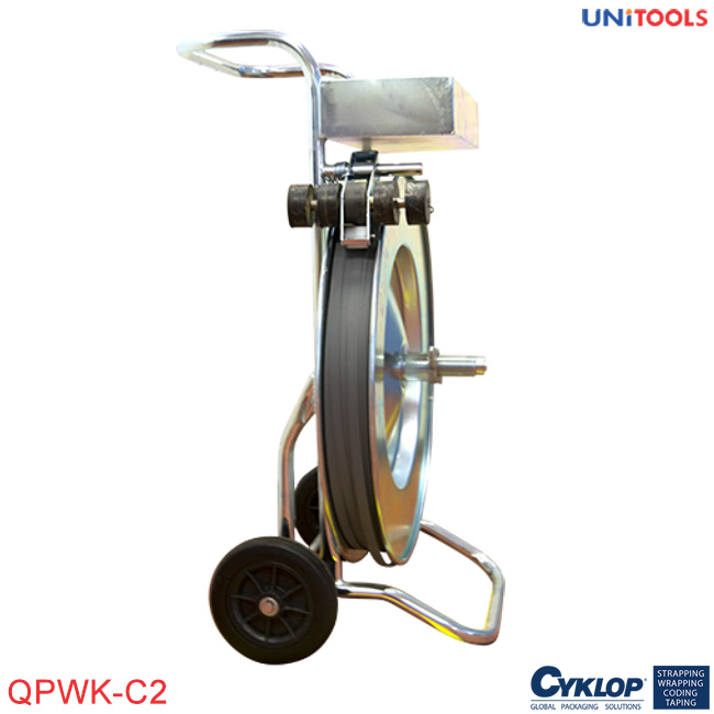 xe đẩy dây đai nhựa đai thép 19 mm cyklop qpwk-c2 (1)