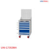 Heavy-Duty Tủ đồ nghề 5 ngăn kèm giá treo UNI-E7053MA