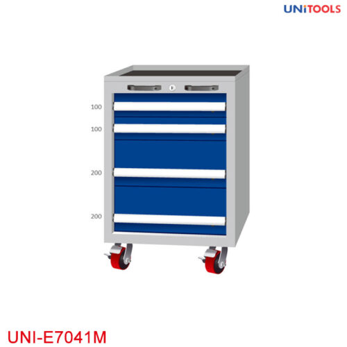 Heavy-Duty Tủ đựng dụng cụ di động 4 ngăn UNI-E7041M