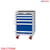 Heavy-Duty Tủ đựng dụng cụ di động 5 ngăn UNI-E7054M