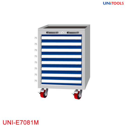 Heavy-Duty Tủ đựng dụng cụ di động 8 ngăn UNI-E7081M