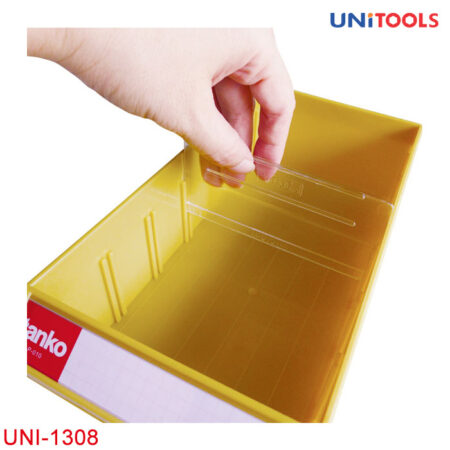 Tủ đựng linh kiện nhiều ngăn UNI-1308 kim loại tấm (2)
