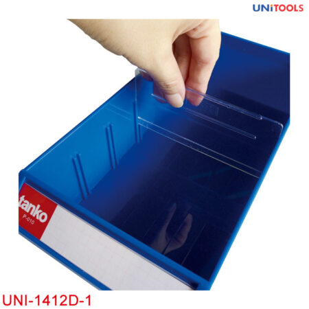 Tủ đựng linh kiện nhiều ngăn UNI-1412D-1 kim loại tấm (2)
