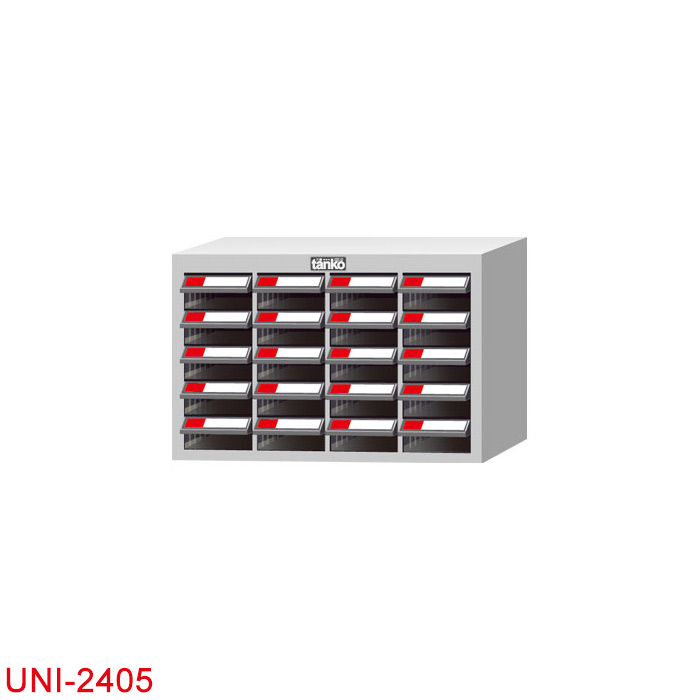 Tủ đựng linh kiện nhiều ngăn UNI-2405 kim loại tấm