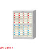 Tủ đựng linh kiện nhiều ngăn UNI-2410-1 kim loại tấm