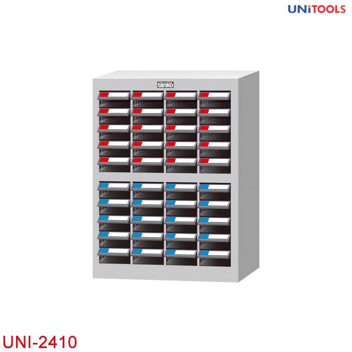Tủ đựng linh kiện nhiều ngăn UNI-2410 kim loại tấm