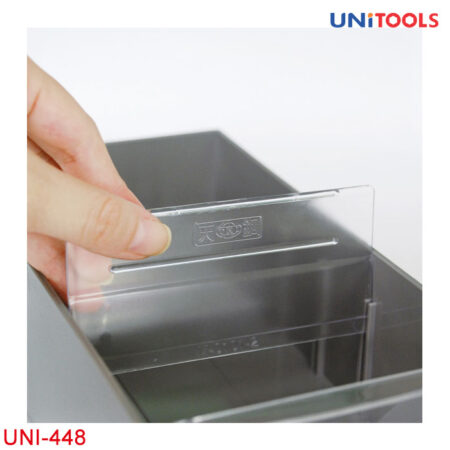 Tủ đựng linh kiện nhiều ngăn UNI-448 kim loại tấm (2)