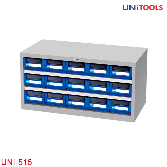 Tủ đựng linh kiện nhiều ngăn UNI-515 kim loại tấm