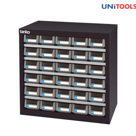 Tủ đựng linh kiện nhiều ngăn UNI-530B kim loại tấm