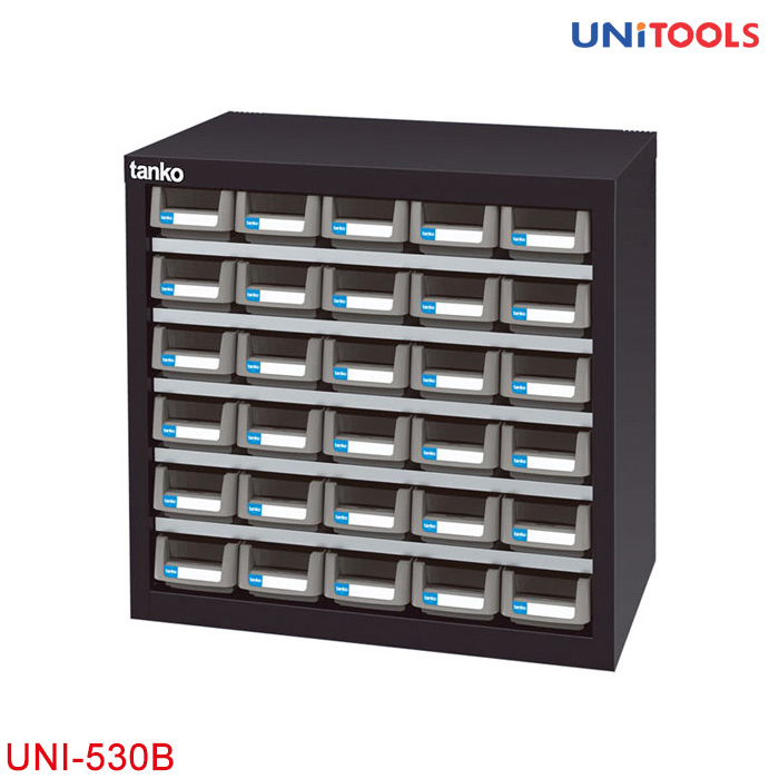 Tủ đựng linh kiện nhiều ngăn UNI-530B kim loại tấm