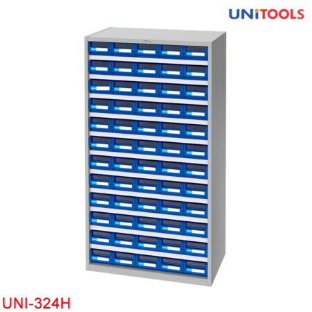 Tủ đựng linh kiện nhiều ngăn UNI-560 kim loại tấm