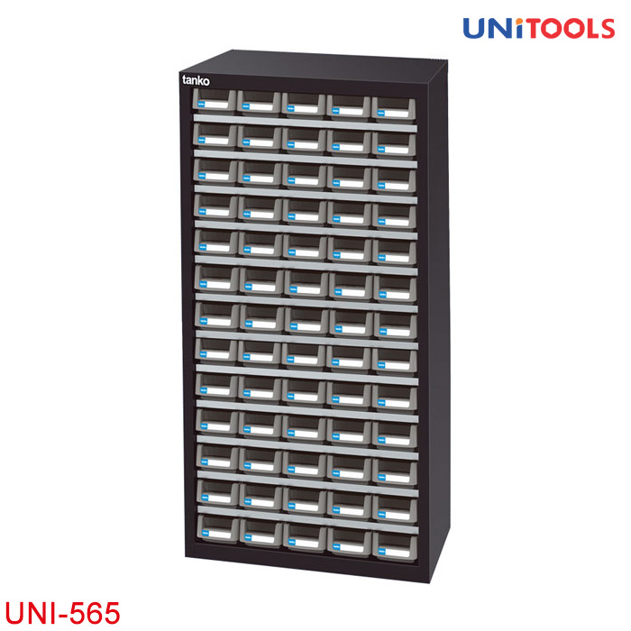Tủ đựng linh kiện nhiều ngăn UNI-565 kim loại tấm