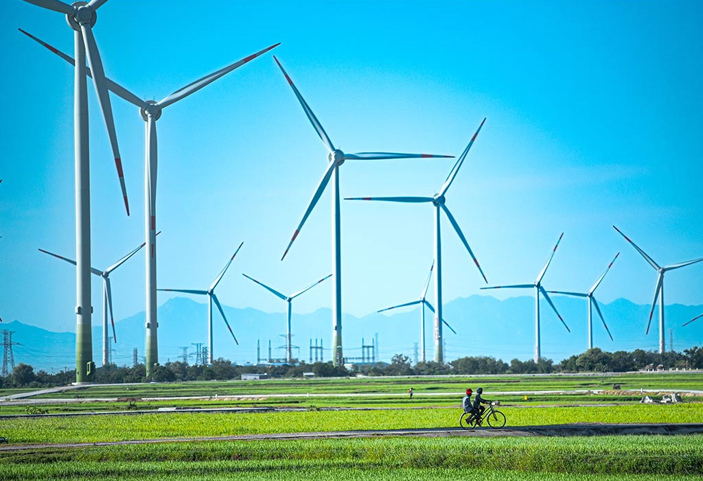 sự phát triển một số nhà máy điện gió lớn tại Việt Nam 