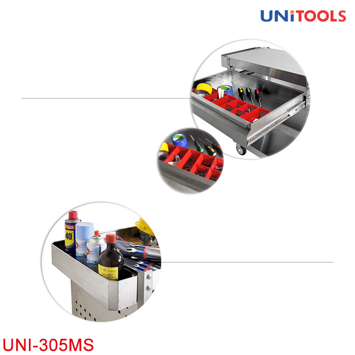 Xe đẩy dụng cụ UNI-305MS 5 ngăn kéo tải trọng 400 kg (1)