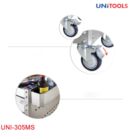 Xe đẩy dụng cụ UNI-305MS 5 ngăn kéo tải trọng 400 kg (2)