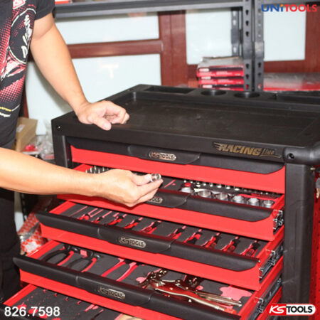 Tủ dụng cụ đồ nghề sửa chữa ô tô 826.7598 KS Tools