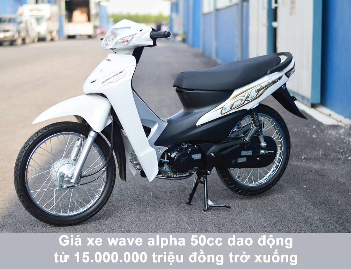 Xe Wave 50 giá bao nhiêu bảng giá xe Wave 50cc mới nhất hiện nay