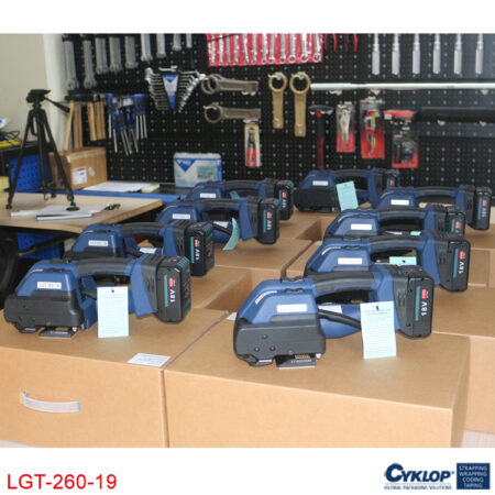 máy đóng dây đai nhựa pallet cyklop germany