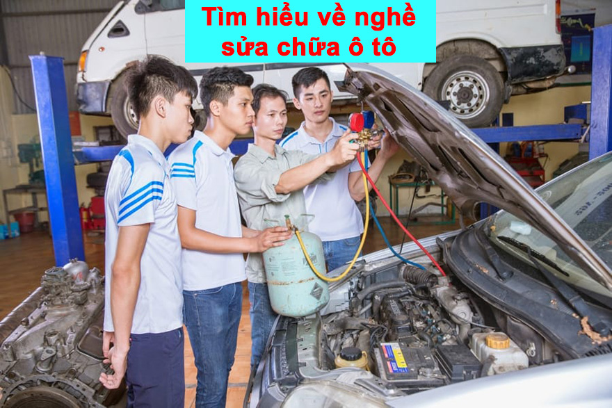 Tìm hiểu về nghề sửa chữa ô tô-1