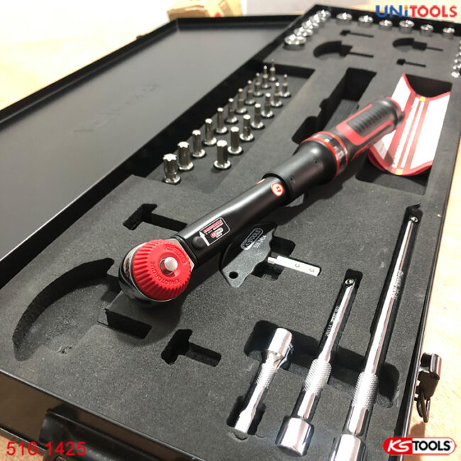 bộ cờ lê lực 50 nm KS Tools 41 món 516.1425