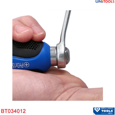 Bộ tô vít đóng 12 chi tiết Brilliant-Tools BT034012