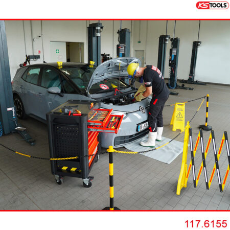 Tủ đồ nghề cách điện cho dạy nghề sửa ô tô điện KS Tools