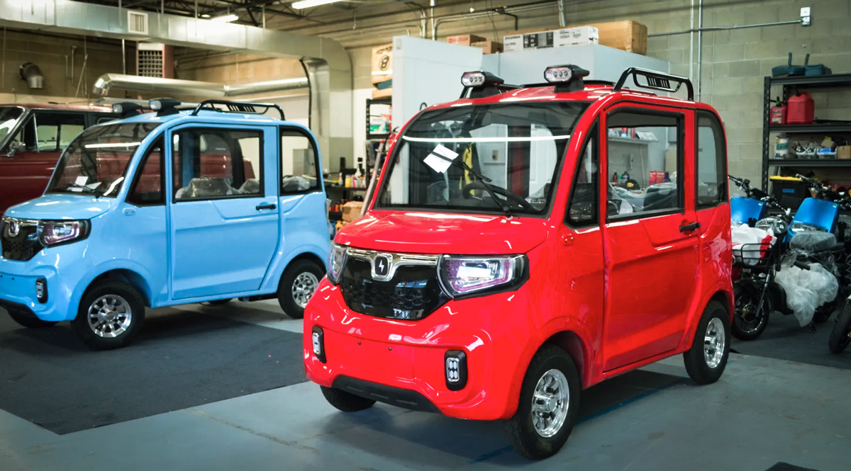 Ô tô điện mini Trung Quốc giá từ 75 triệu đồng
