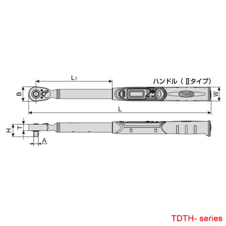 Thông số Cờ lê lực điện tử TONE TDTH series