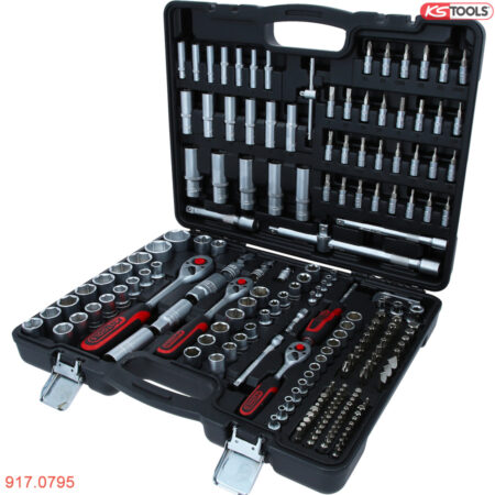 bộ khẩu mở ốc đa năng 195 pcs KS Tools 917.0795