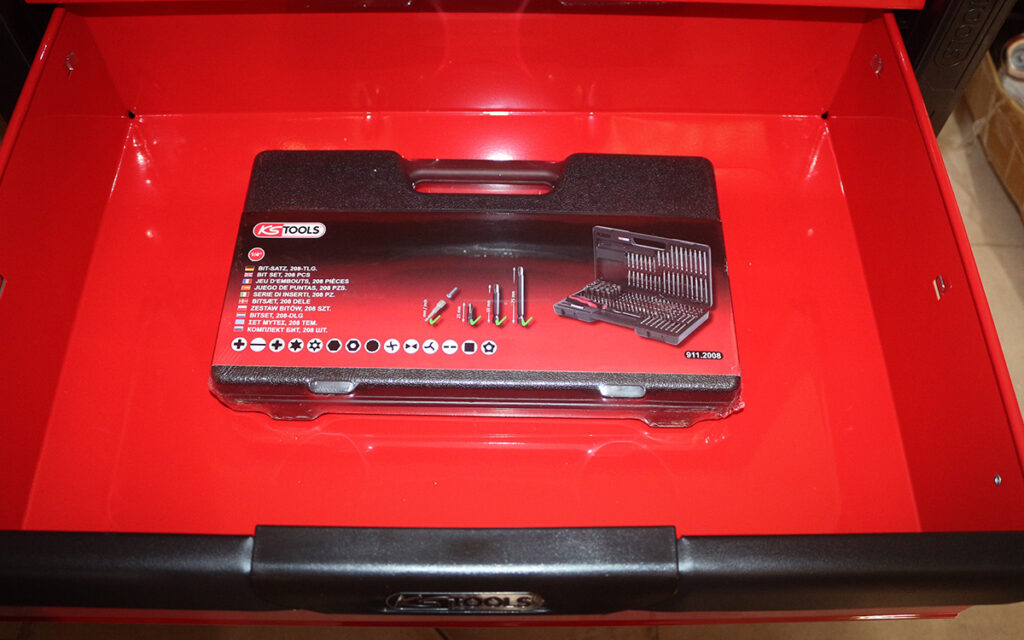 Ngăn 5: Bộ đầu bit 1/4 inch 208 món