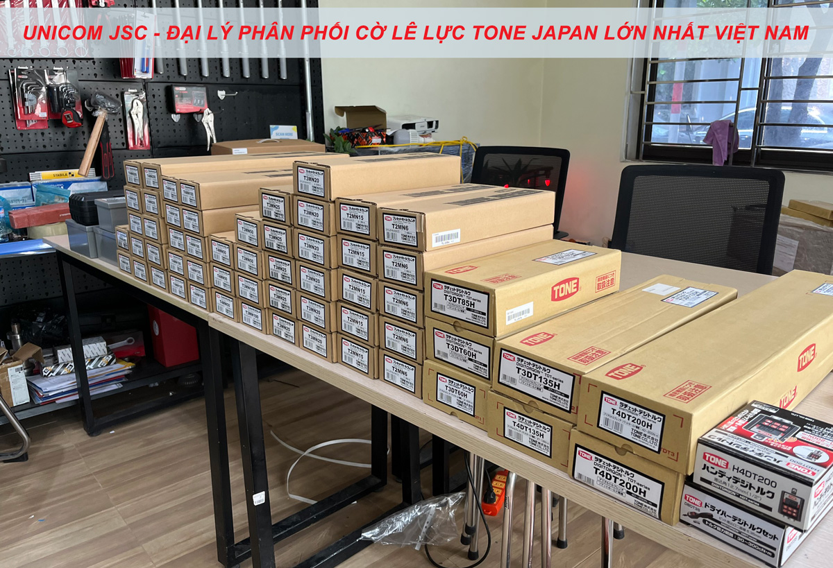 Unicom JSC - Đại lý phân phối cờ lê lực TONE JAPAN lớn nhất Việt Nam