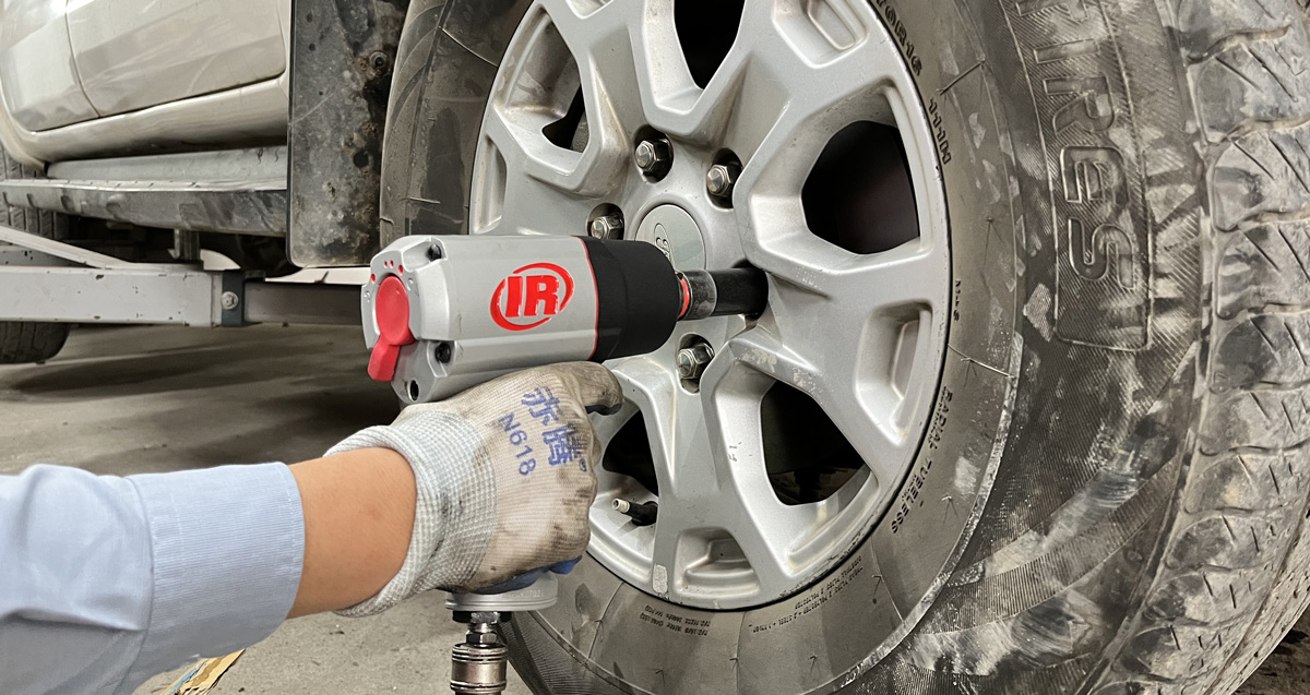 ứng dụng Súng Siết Bu Lông Bằng Khí Nén E132 750Nm Ingersoll Rand