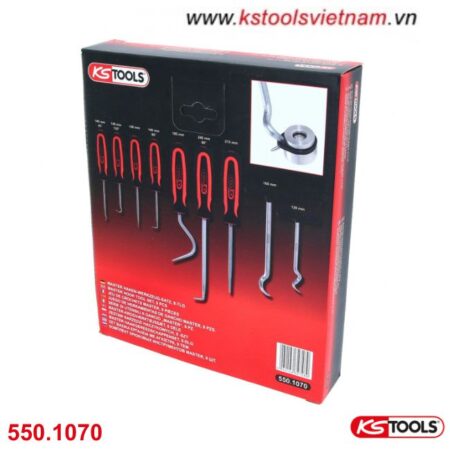 Bộ dụng cụ móc lỗ 9 chi tiết model 550.1070 KS Tools