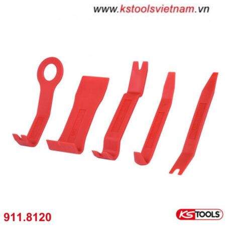 Bộ dụng cụ tháo trang trí, nội thất xe ô tô 911.8120 KS Tools