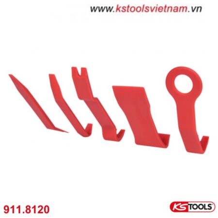Bộ dụng cụ tháo trang trí, nội thất xe ô tô 911.8120 KS Tools