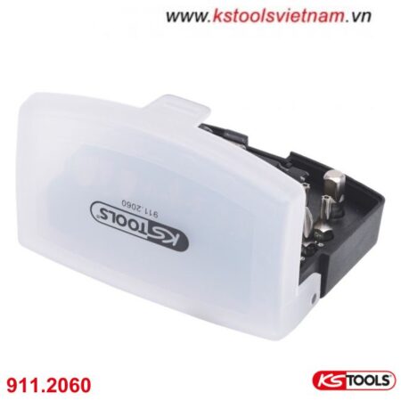Bộ mũi vặn vít 1/4 inch, 32 chi tiết 911.2060 KS Tools