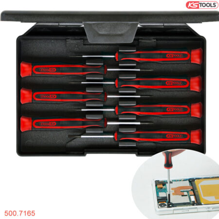 Bộ tô vít chính xác sửa điện tử KS Tools 500.7165 7 pcs