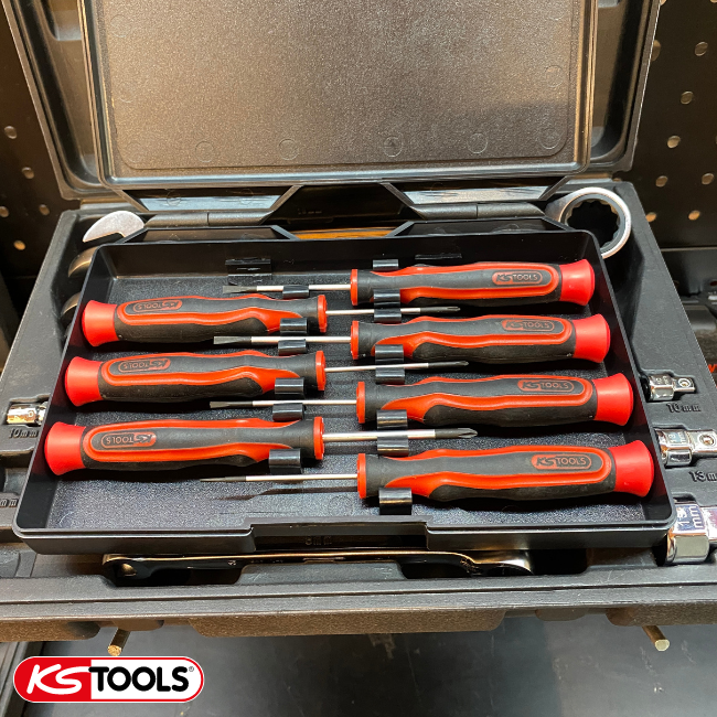 Bộ tuốc nơ vít chính xác 7 chiếc KS Tools 500.7165