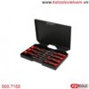 Bộ tuốc nơ vít chính xác 7 chiếc KS Tools 500.7165 đầu vít 2 cạnh 4 cạnh